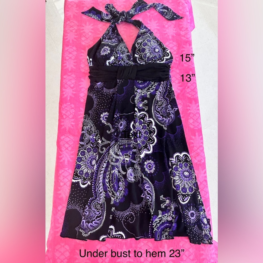 Speechless Halter Dress Size M